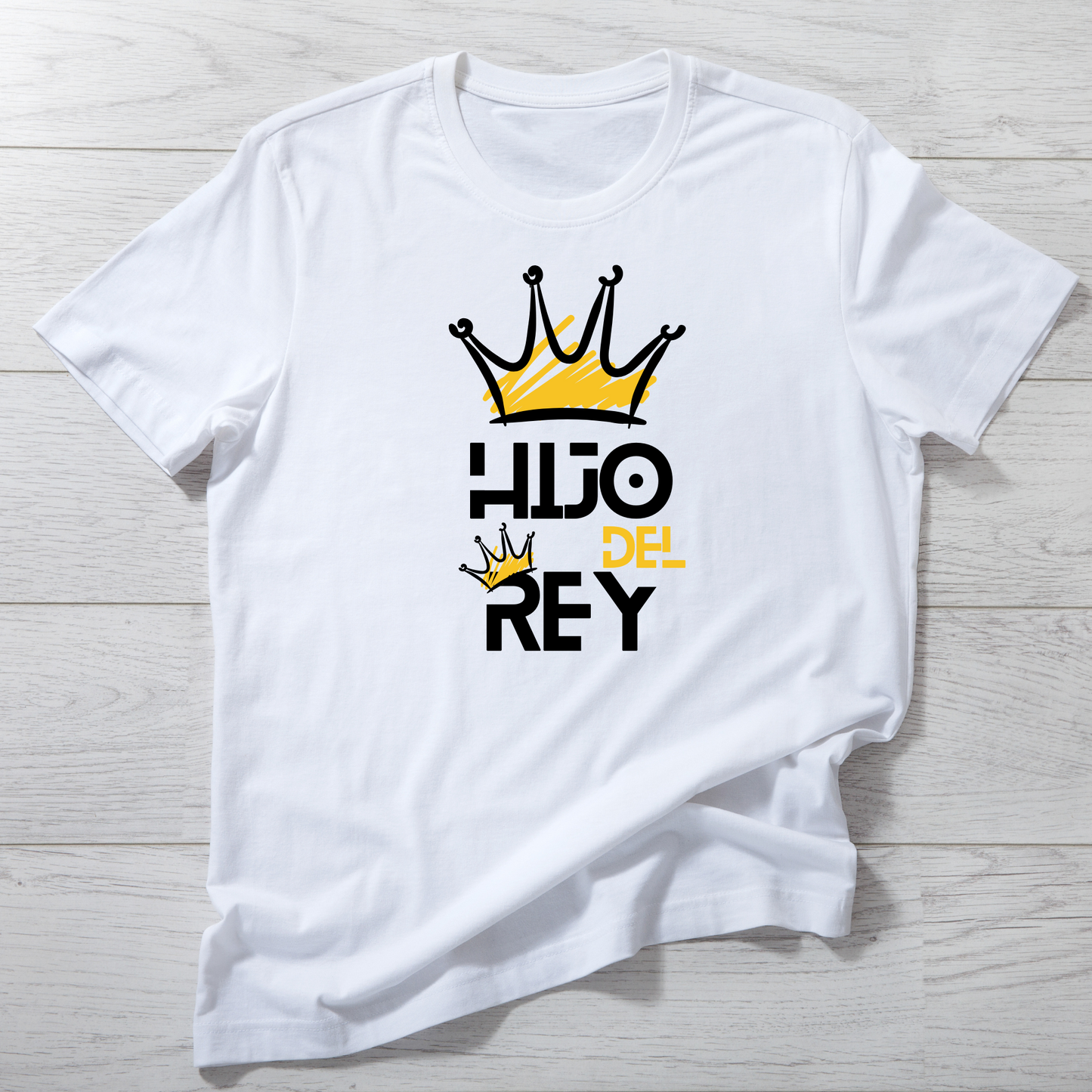 Tshirt Hijo del Rey  Camisas Cristianas